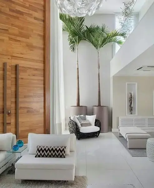 salas com pé direito alto