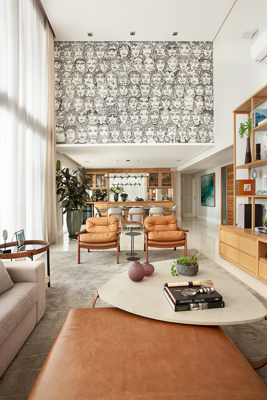 pé direito duplo arquitetura