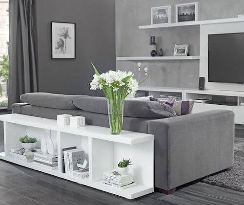 sala de apartamento pequeno decorada