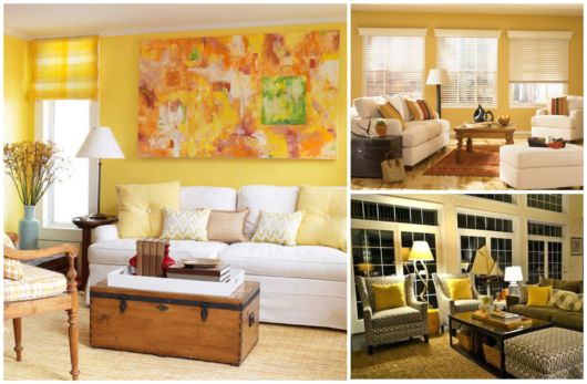 psicologia da cor amarela na decoracao