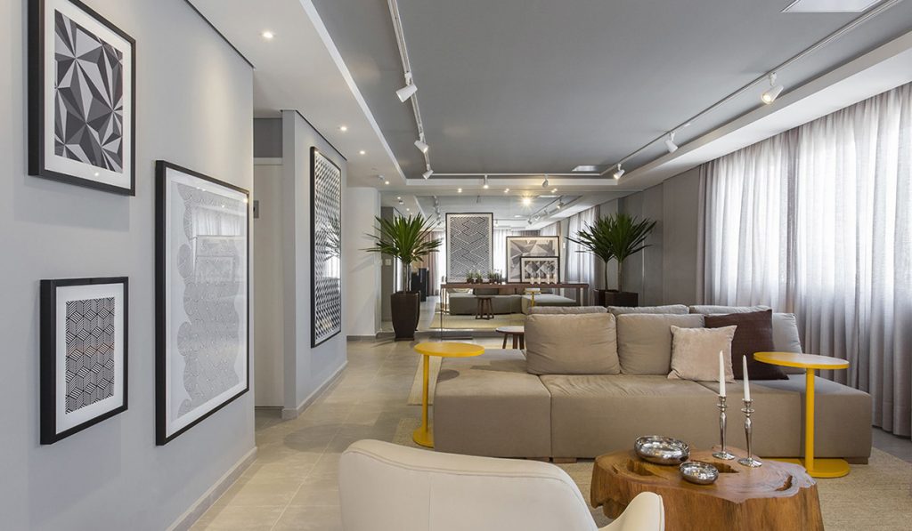 Dicas de texturas para aquecer ambientes cinzas