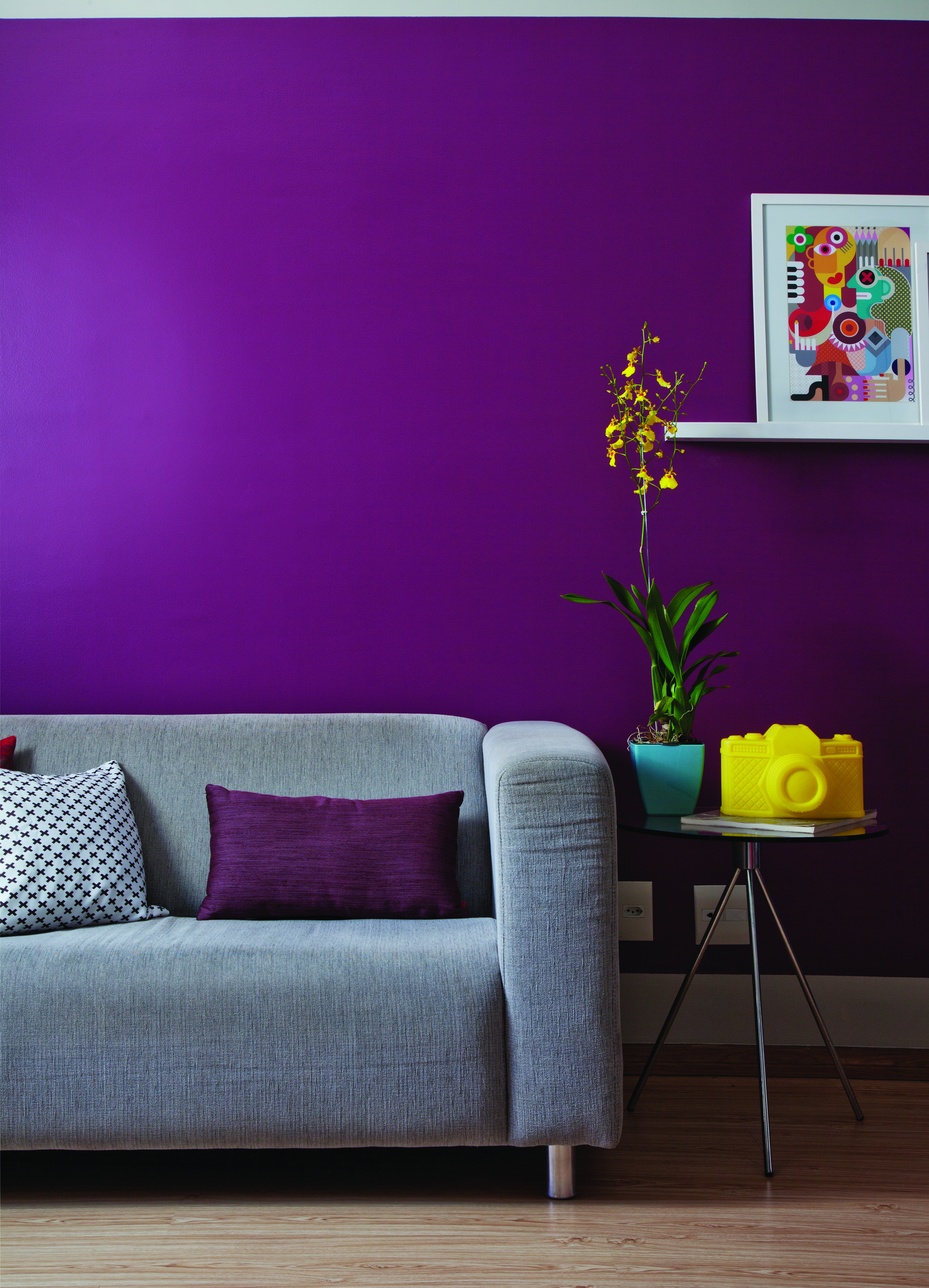 tendências de cores decoração 2025