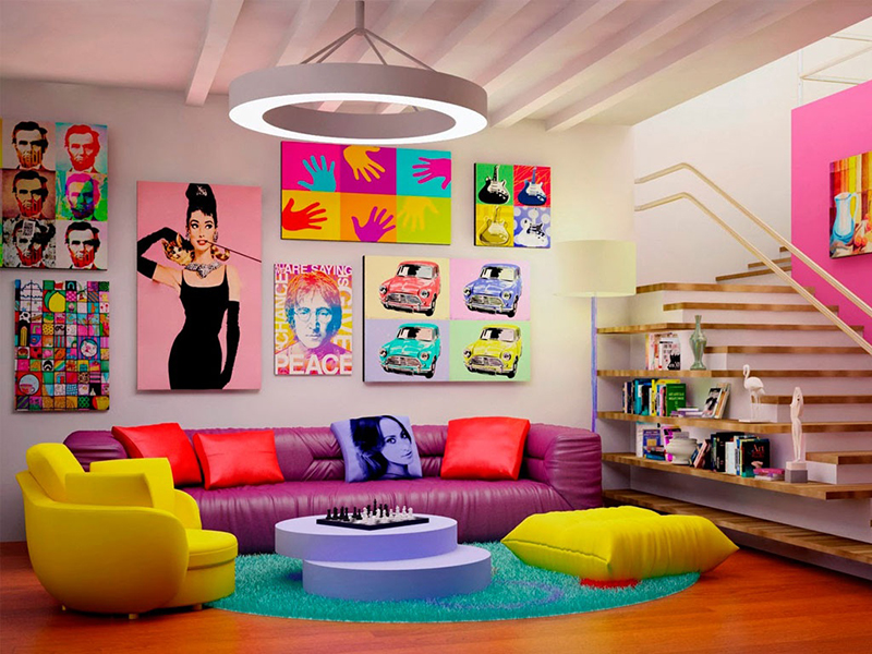 cores para sala de estar 2025