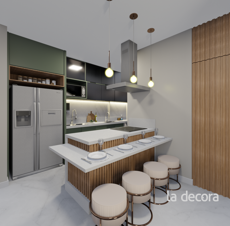 Móveis versáteis para otimizar espaços em conceito aberto