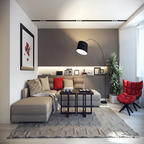 tendências de cores de interiores