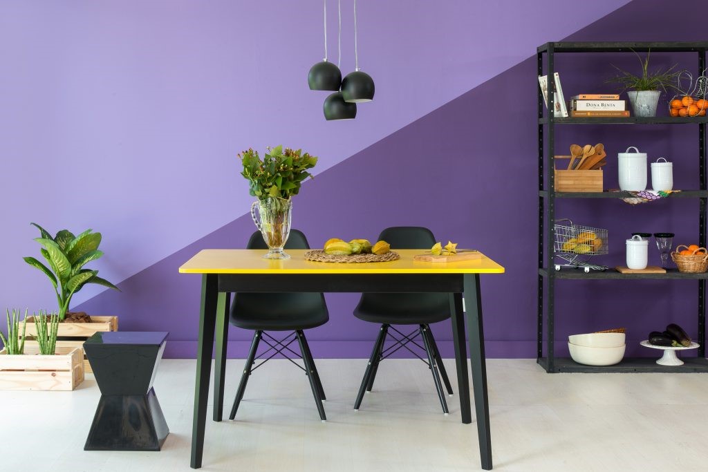 tendências de cores de interiores