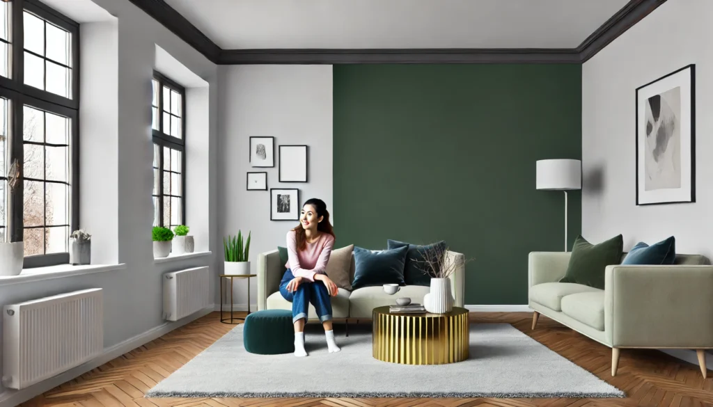 tendências de cores de interiores