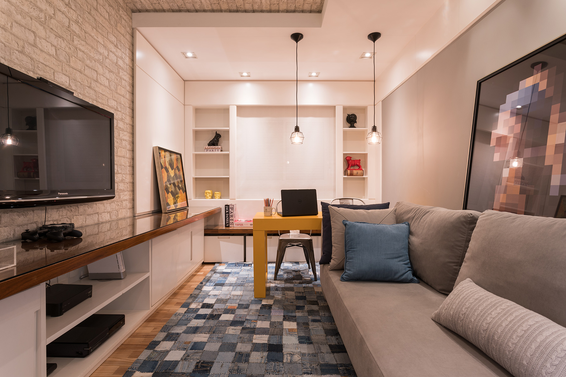 cores para home office criativo