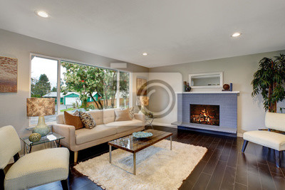 tendências de assoalho para sala de estar