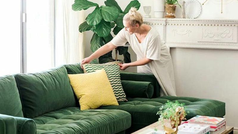 sofás com formas orgânicas 2025