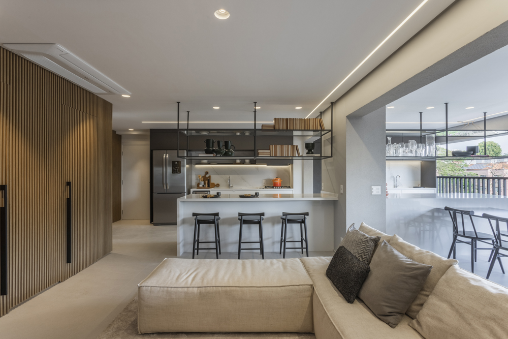 móveis funcionais para sala pequena integrada