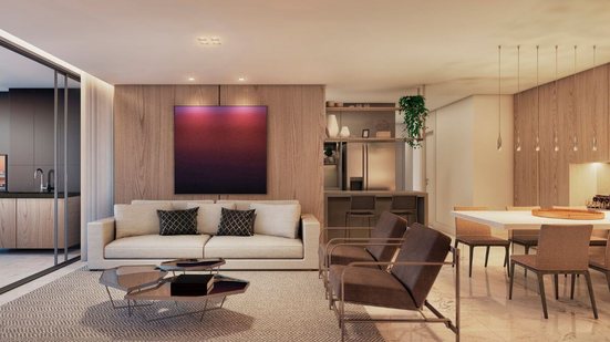 móveis funcionais para sala pequena integrada