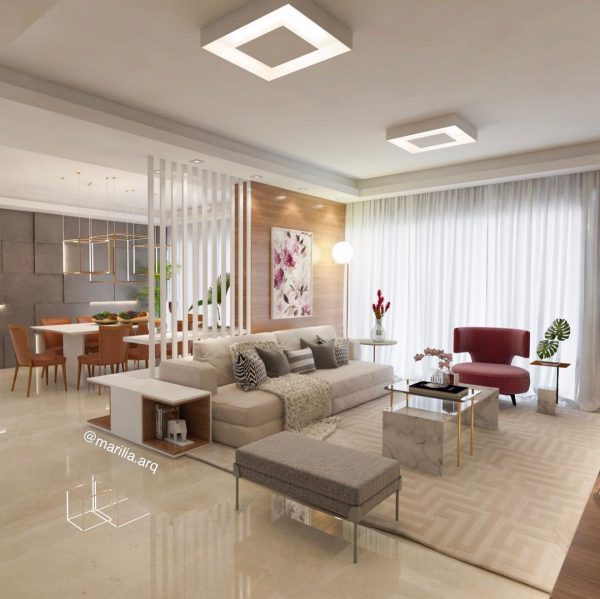 móveis versáteis para sala integrada