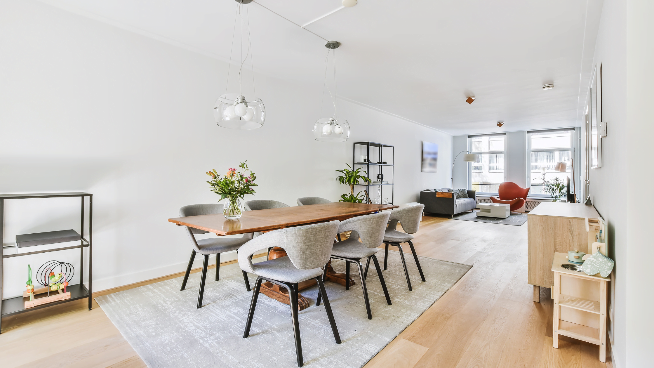 como integrar sala de estar e jantar em apartamentos pequenos