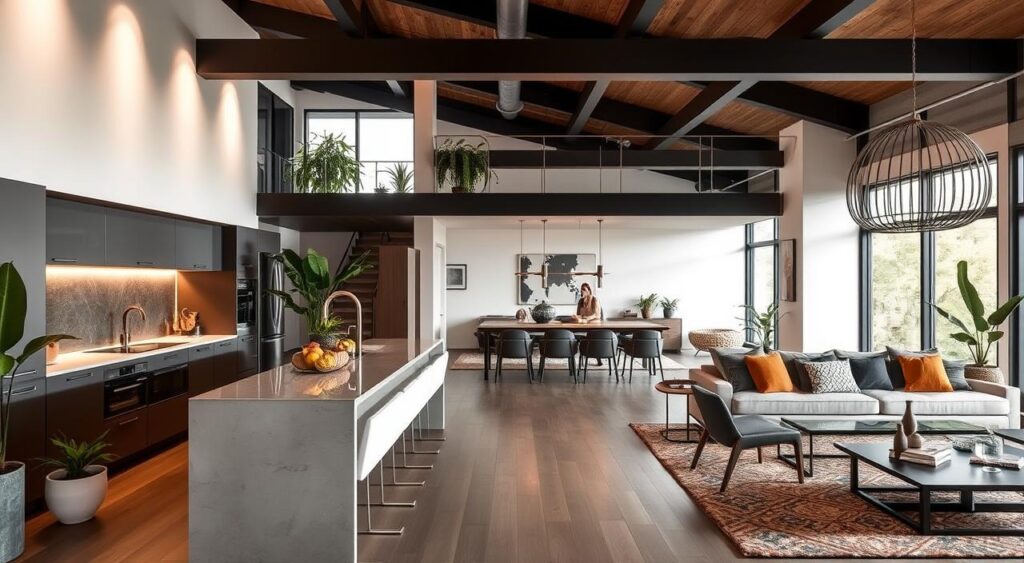 ideias de decoração para sala de estar e jantar integradas