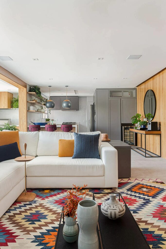 dicas de iluminação para sala de jantar integrada