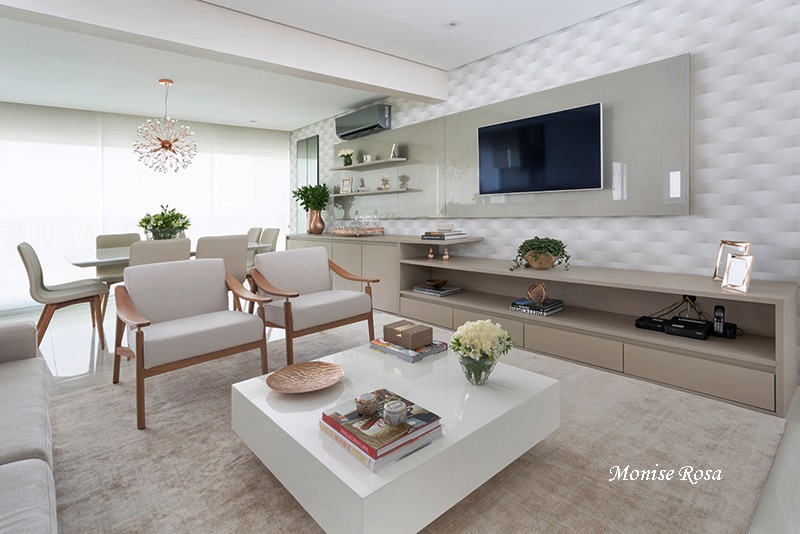 dicas de iluminação para sala de jantar integrada