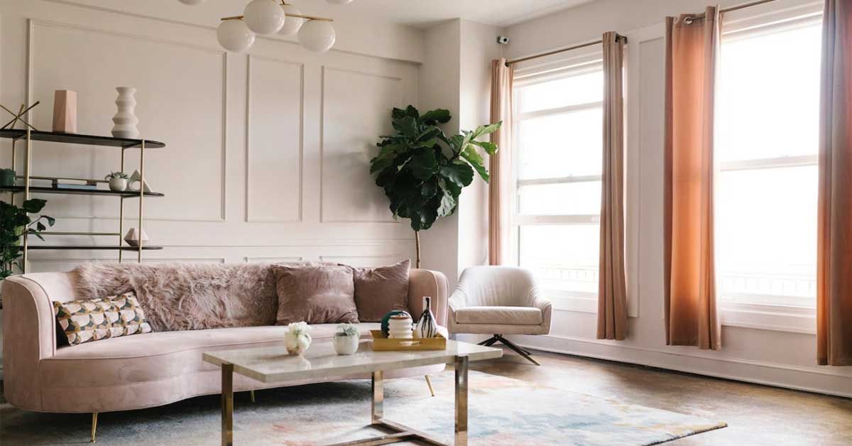 sala de estar estilo escandinavo