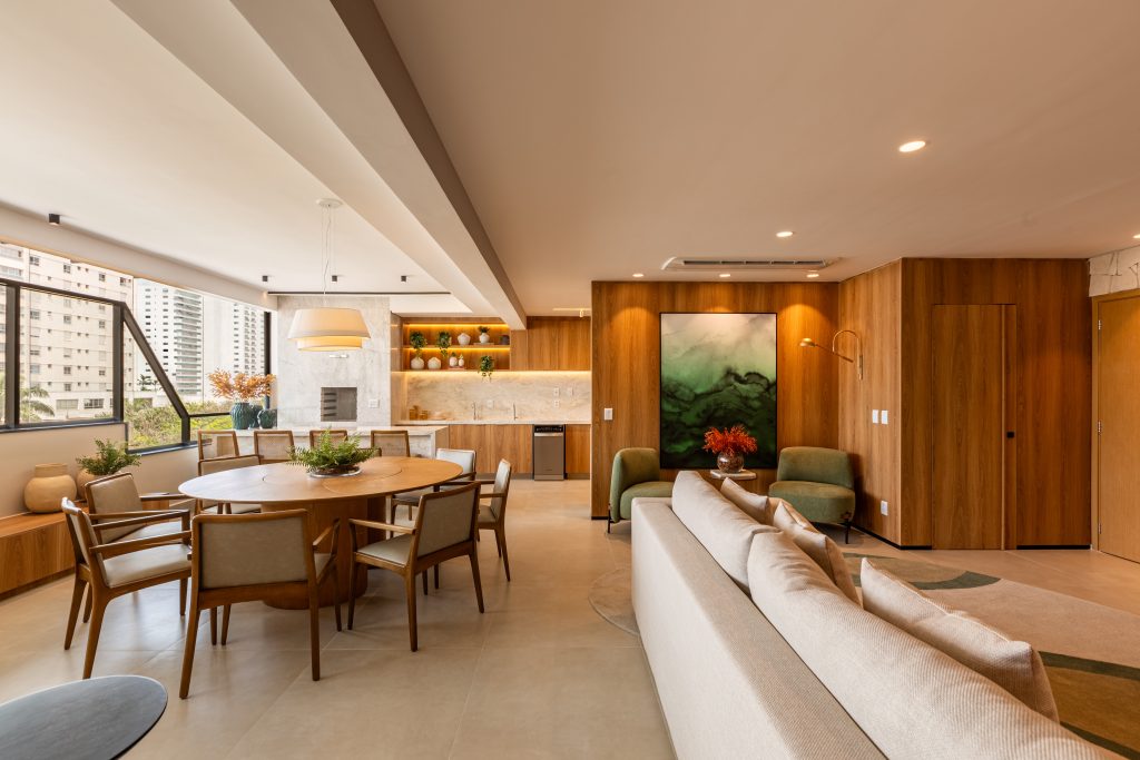 ideias para varanda integrada com sala de estar