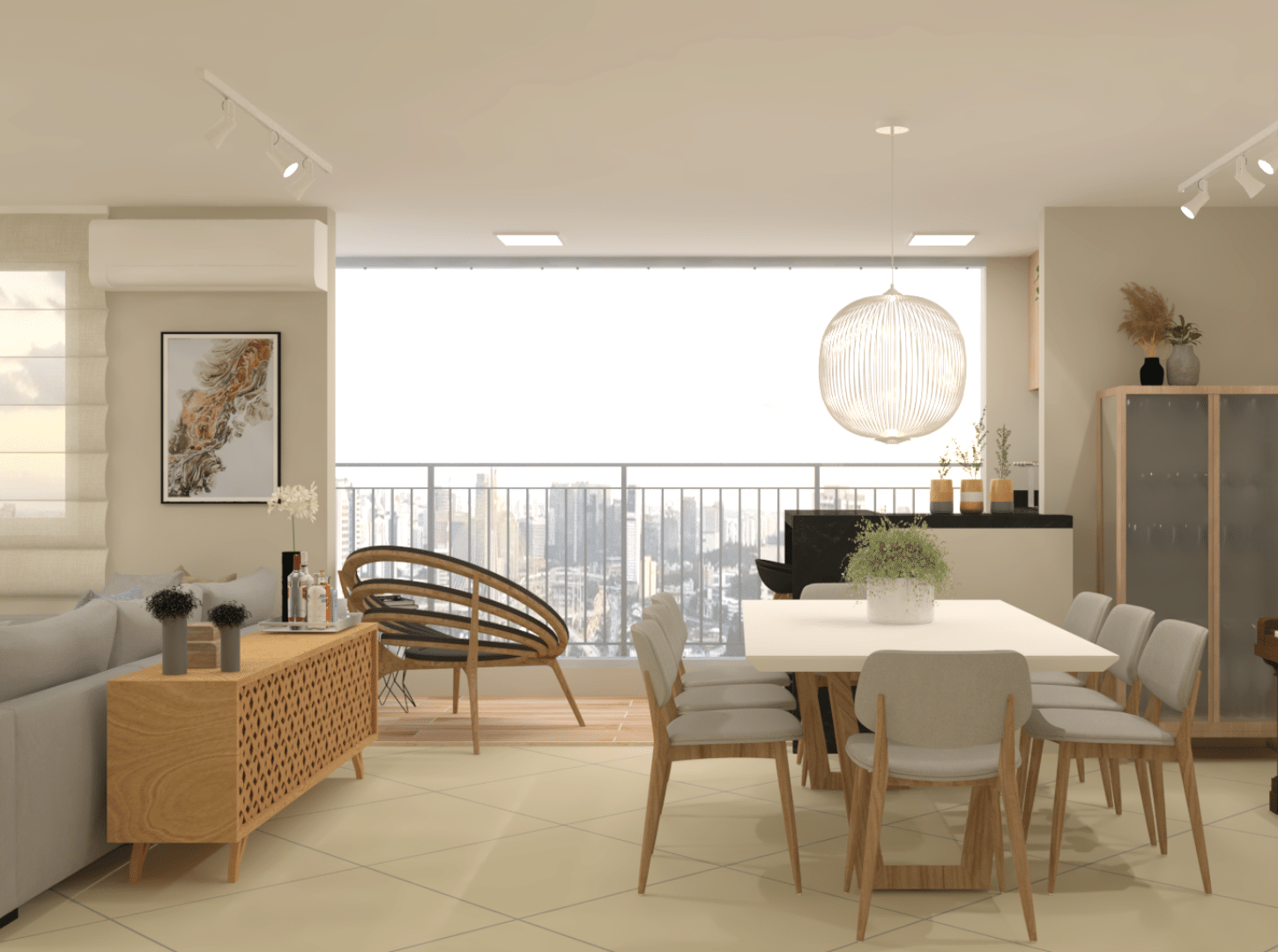 varanda gourmet fechada com vidro