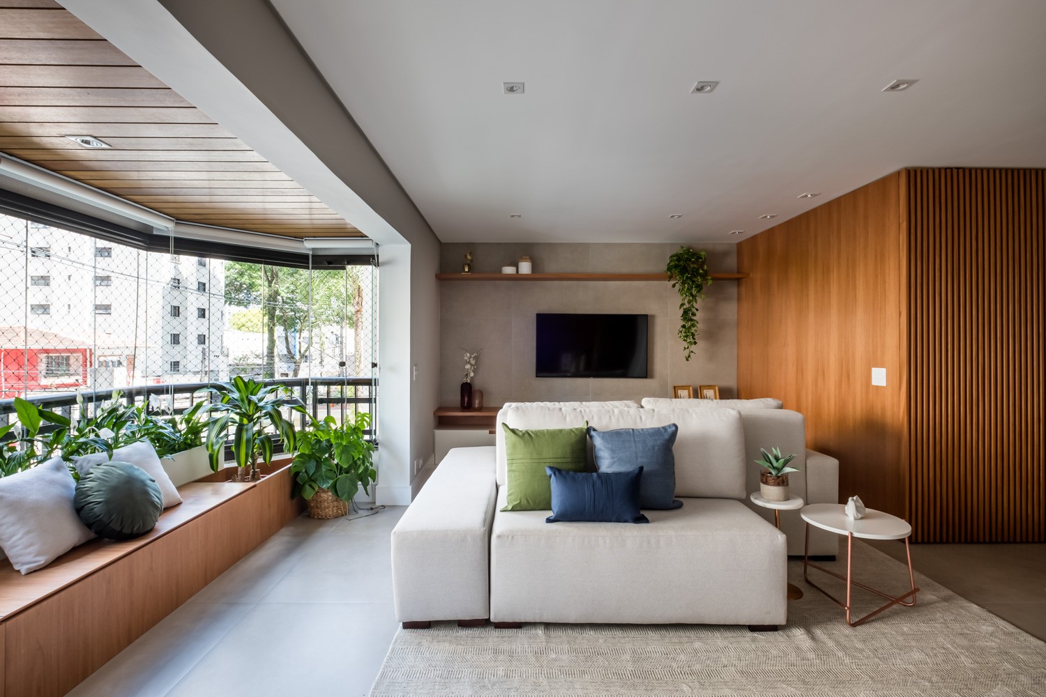 varanda gourmet fechada com vidro