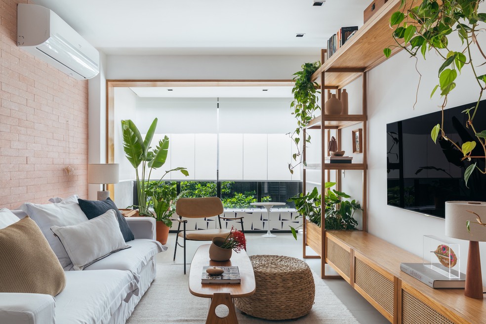 tendências decoração sala pequena 2025 2026