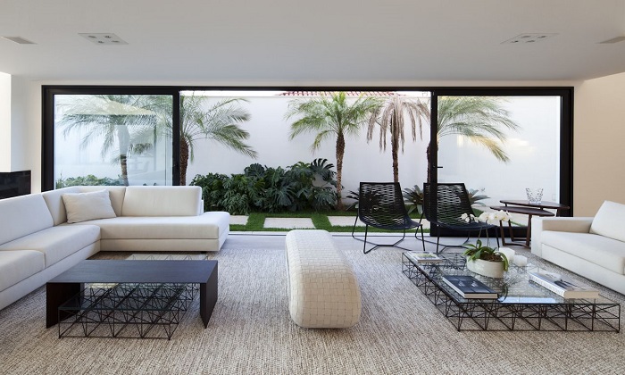 Como usar texturas para aquecer ambientes preto e branco