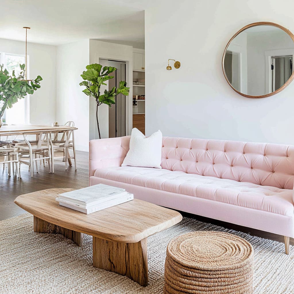 como usar rosa millennial na decoração