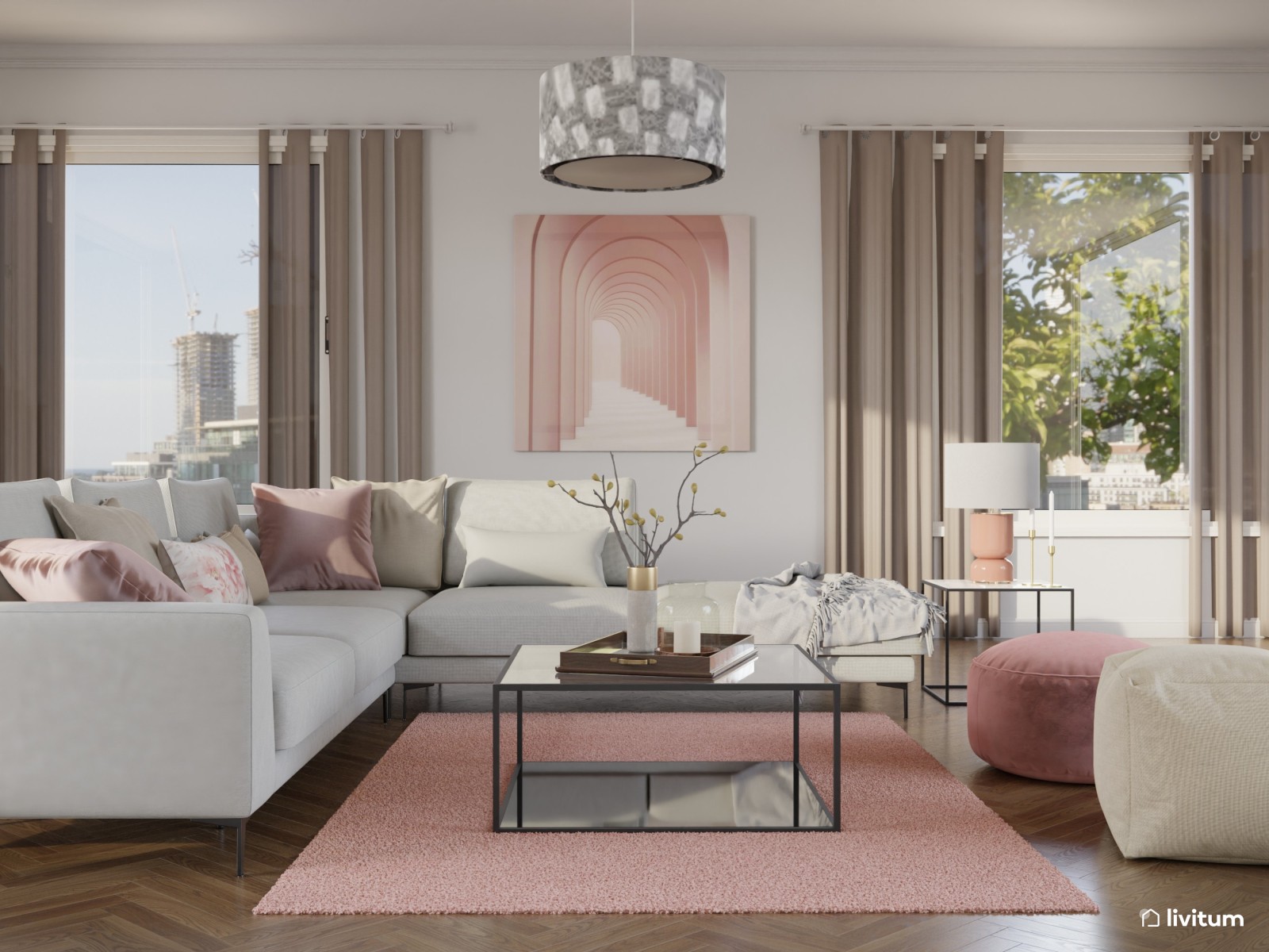 tintas Suvinil tons de rosa para parede