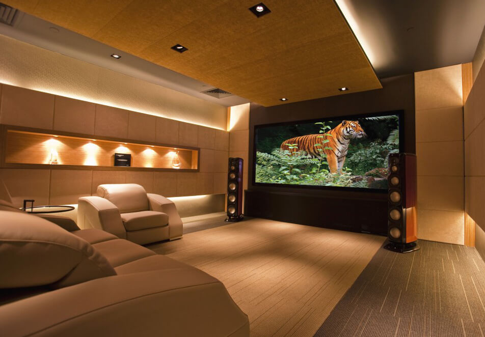 ideias para sala de cinema particular