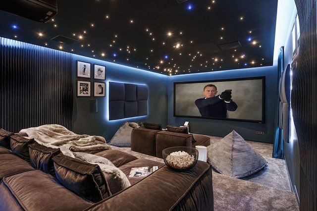 ideias para sala de cinema particular