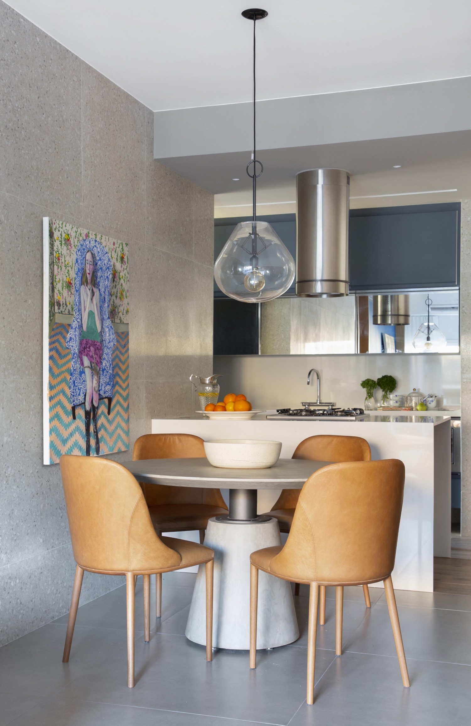 qual a melhor mesa para otimizar espaço em sala de jantar