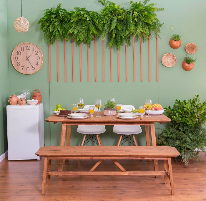 sala de jantar pequena