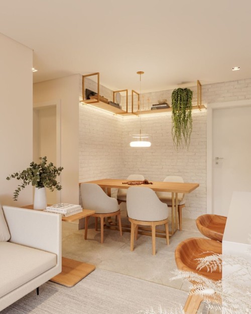 qual a melhor mesa para otimizar espaço em sala de jantar