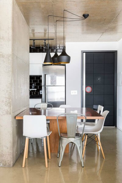 como decorar sala de jantar pequena com mesa redonda