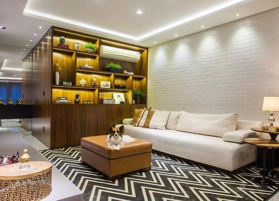 sanca de gesso para sala