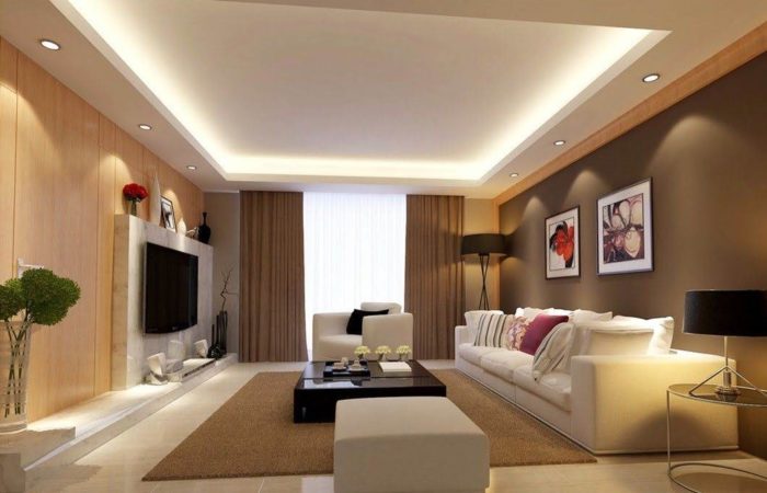 sanca de gesso para sala