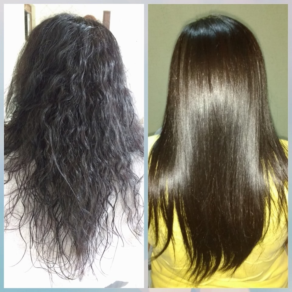 tratamento de selagem para cabelo liso