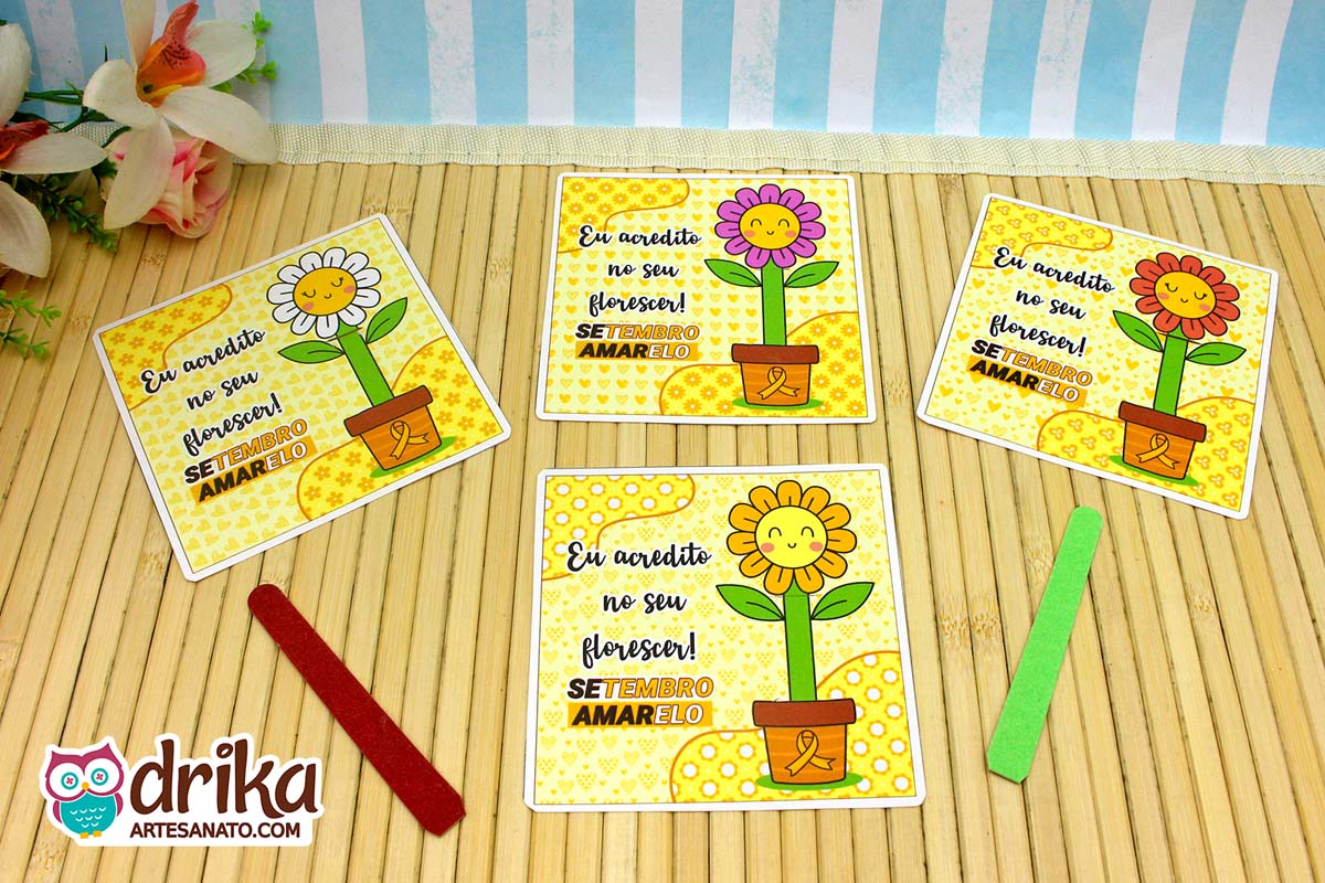 DIY: Porta-bis temático para setembro verde