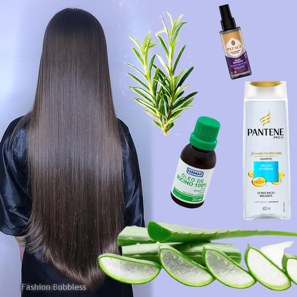 shampoo caseiro para crescer o cabelo mais rapido