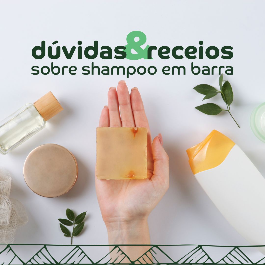 conservação shampoo em barra
