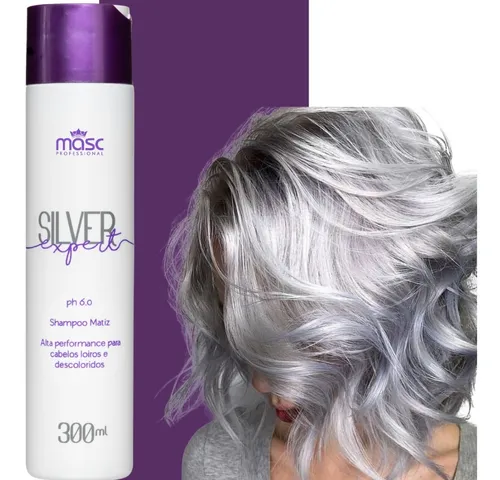 shampoo matizador profissional para cabelos descoloridos