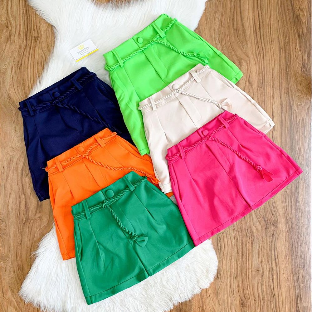 shorts de alfaiataria femininos 2025