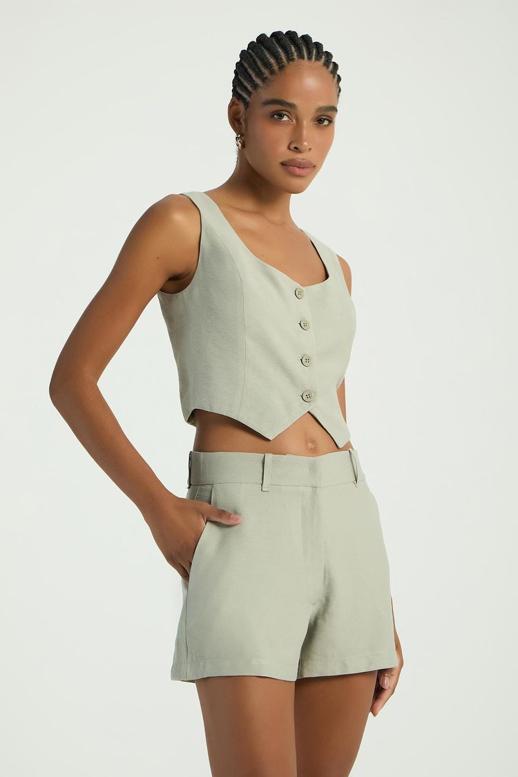 tendências de shorts de alfaiataria para o verão 2025