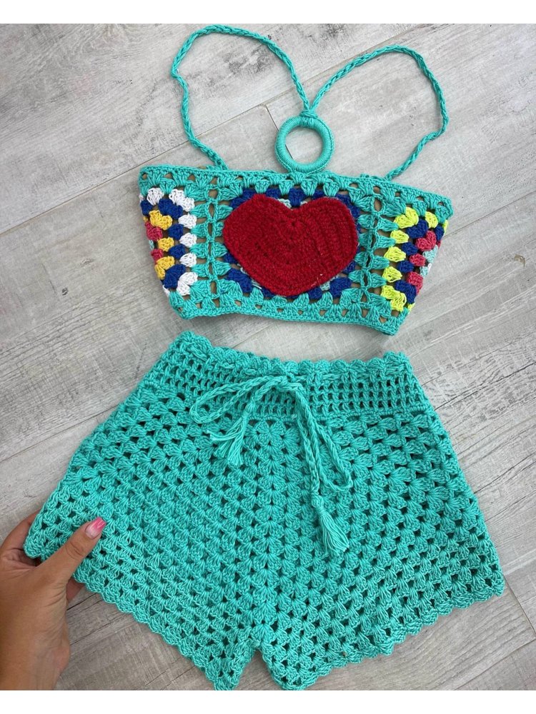 Como usar shorts de crochê em looks casuais