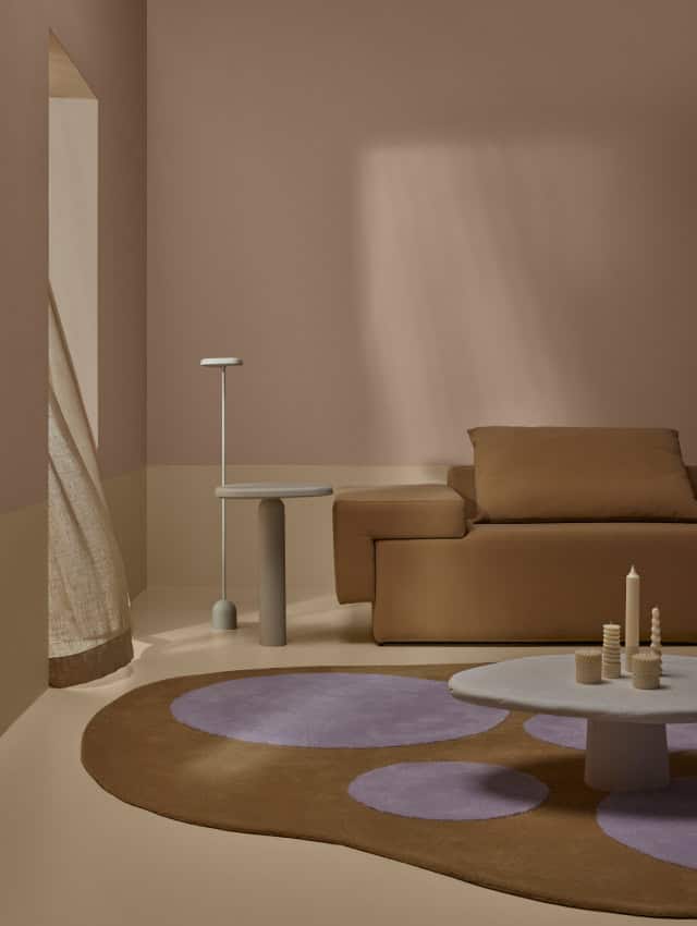 cores complementares para sofa bege