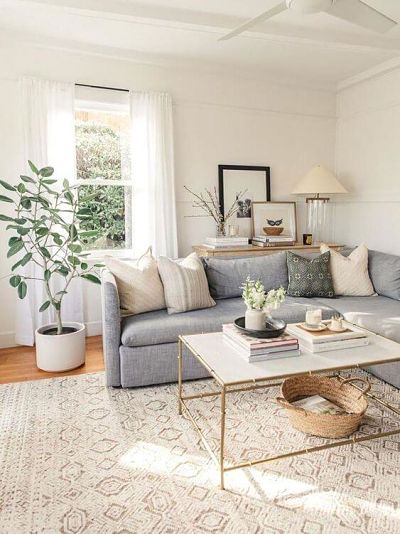 estilos de decoracao com sofa bege