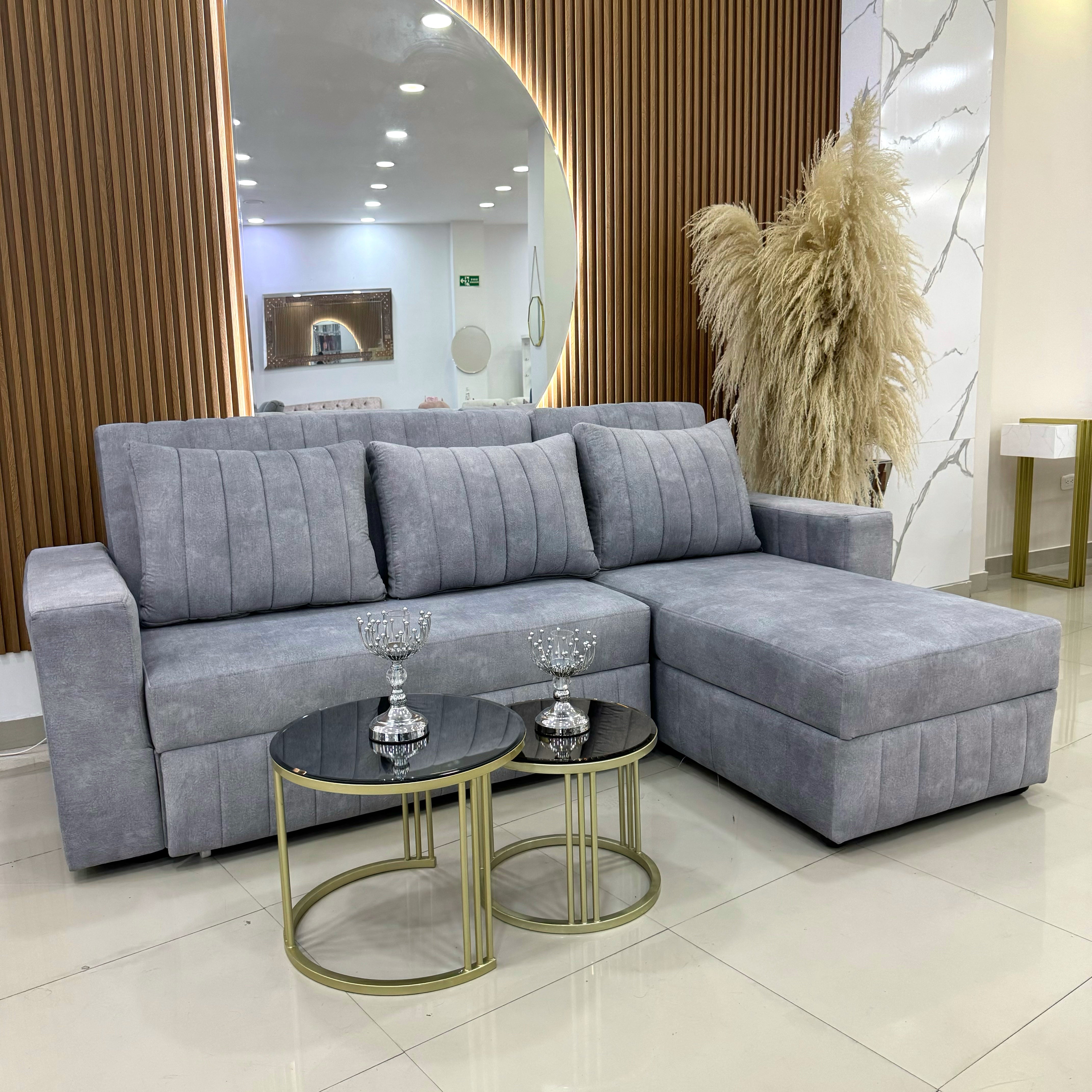 sofá cama reclinável com 3 posições