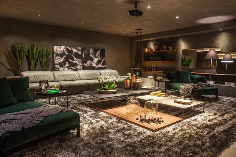 melhores cores para sofá de couro