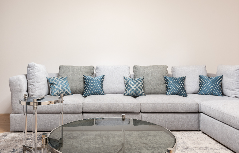 linho sintético vs linho puro sofá